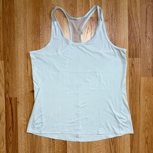Athleta Racerback Mesh Workout Tank Top